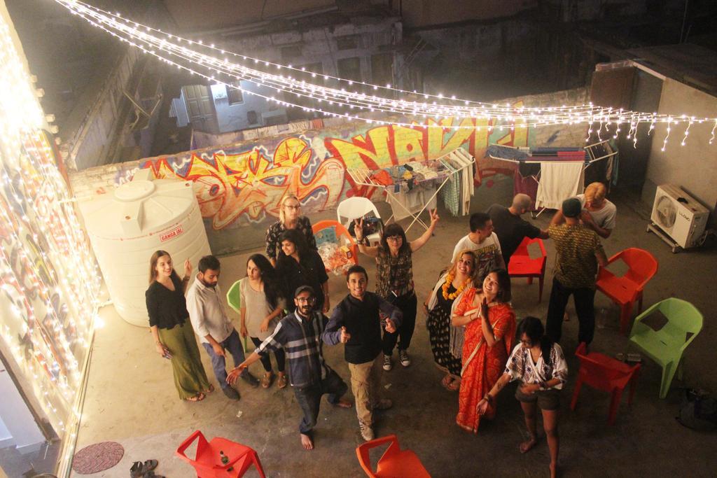 Bunk Hostel Delhi Nova Deli Exterior foto